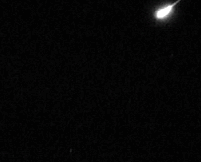 Meteor falling courtesy NASA.gif