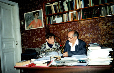 Ле Суан Ань со своим коллегой и другом Павлом Андреевичем Жилиным